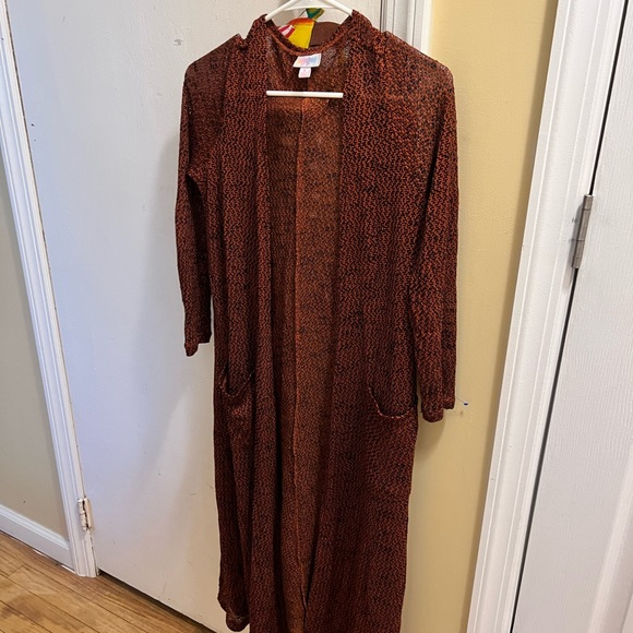 LaLa Rue Duster Small NWOT - Picture 6 of 9